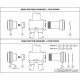 Bottom bracket adapter from Shimano to SRAM GXP (from 24mm to 22mm)