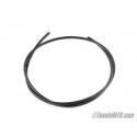 Light aluminium black outer casing for gear cables