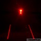 Luz trasera LED con laser de carril