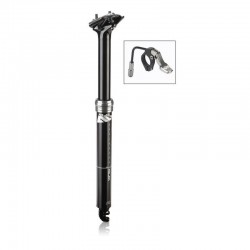 XLC SP-T11 adjustable seatpost with remote control and bottom wire
