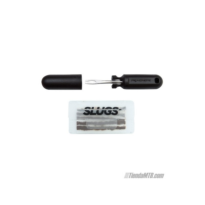 Kit mechas MTB para reparacion tubeless Ryder Slugplug 