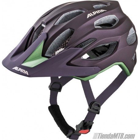 Alpina Carapax Enduro helmet black and green