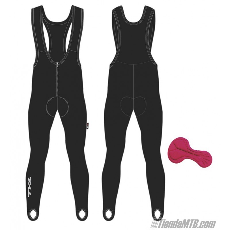 Culotte largo en lycra thermodress con badana en coolmax - TiendaMTB.com