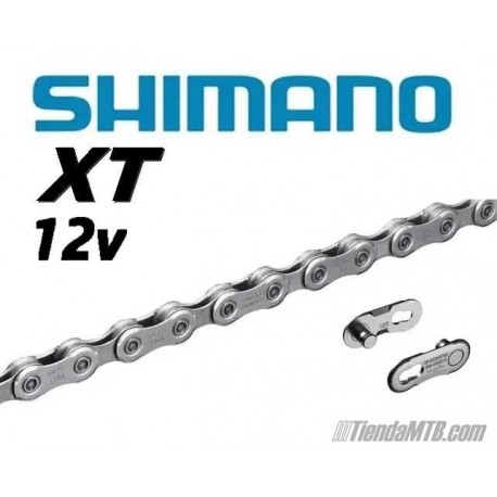 Cadena 12v Shimano XT CN-M8100 126 eslabones