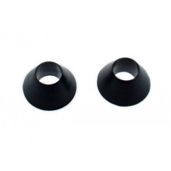 Cone seals for presta tubeless valves