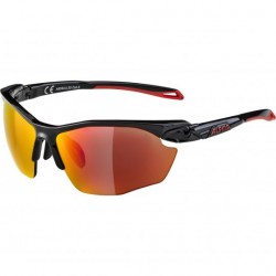 Gafas Alpina TWIST FIVE HR Cat 3 Negro-Rojo