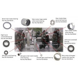 Bosch 2 ebike motor bearings