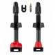 2 Tubeless detachable presta valves for mousse 