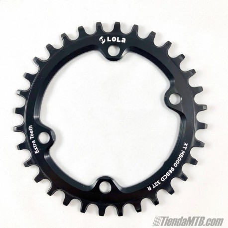 LOLA chainring for Shimano 12s chain 96bcd Asymmetric