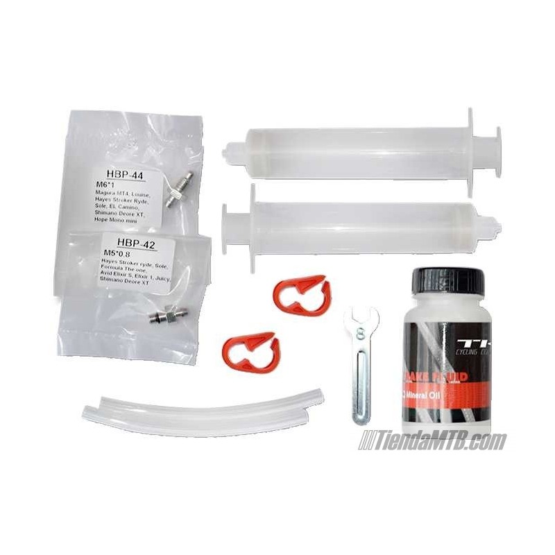 Kit b sico de purgado de frenos de disco TiendaMTB