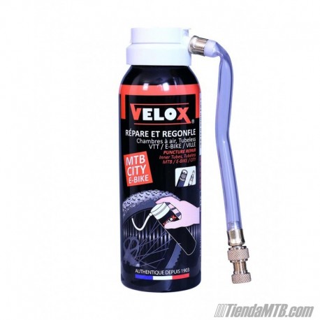 Tubeless and puncture repair spray