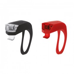Set of 2 LED position lights white and red