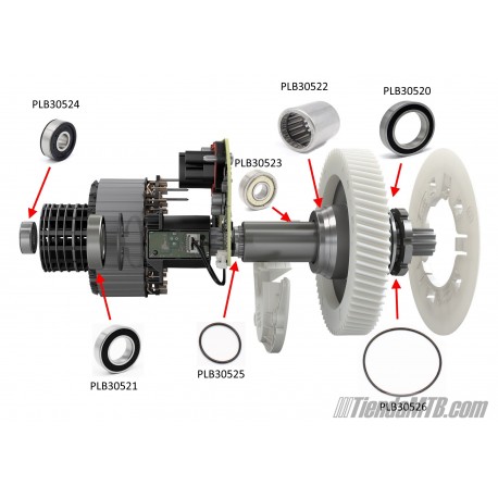Bosch 3 ebike motor bearings BDU3XX TiendaMTB