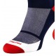 Force Streak cycling socks Blue-Red