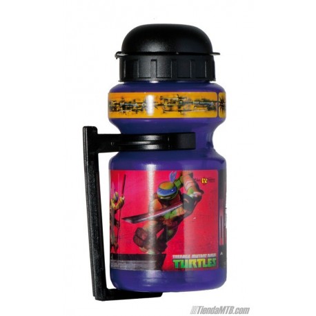 Ninja Turtels 300 ml bottle with cage