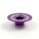 Light color aluminium aheadset cap 1 1/8 Fouriers DX002