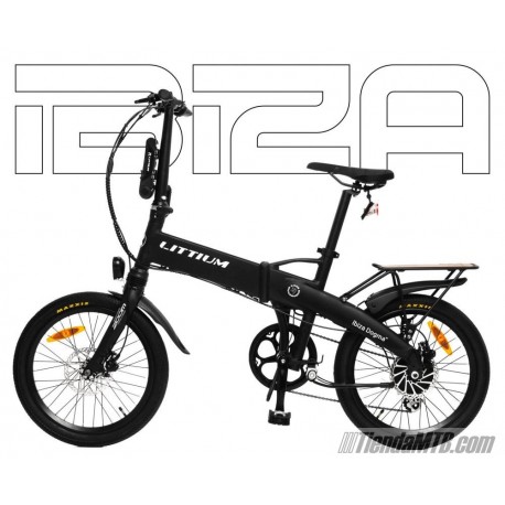 Electric folding bike LITTIUM IBIZA LCD 250W 36V 7spd.