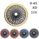 Leonardi General Lee 11V 9-45T cassette for 1x11spd