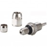 Straight hydraulic connector set for Shimano