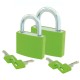 Set of 2 padlocks of 40mm an 50mm