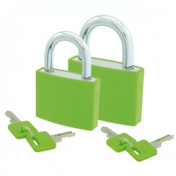 Set of 2 padlocks of 40mm an 50mm