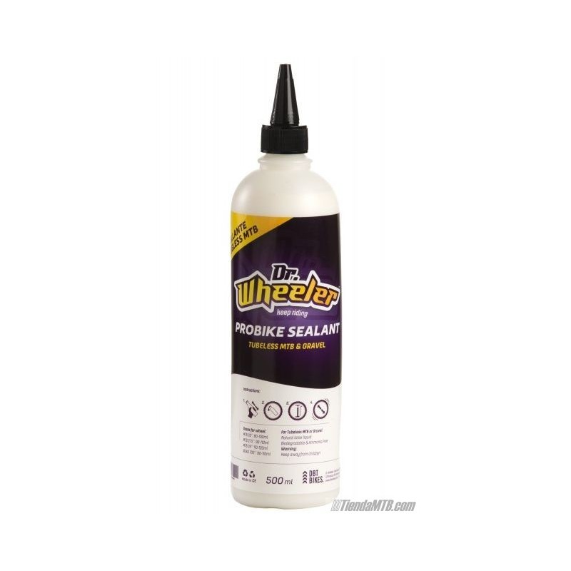 Bote liquido antipinchazos DrWheeler para tubeless 