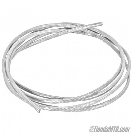 Metallic braided hose for disc brakes 3m (silver)