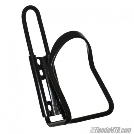 Aluminium bottle cage black