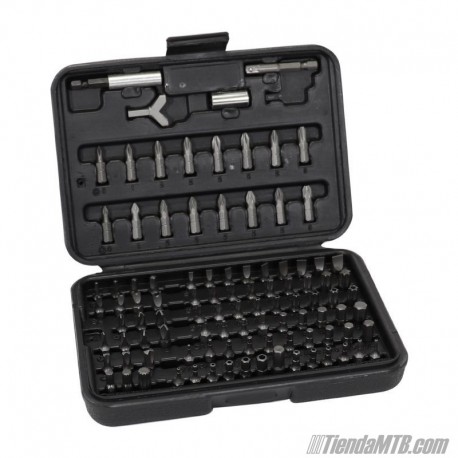 Screwing bit set 1/4 universal (set of 100)