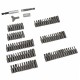 Screwing bit set 1/4 universal (set of 100)