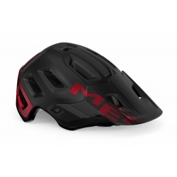 Casco MET Roam MIPS para enduro negro/rojo