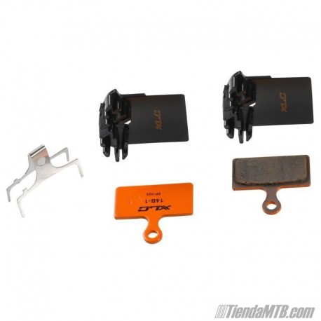 XLC Heatsink disk brake pads for Shimano XTR M985, XT M8000, M785, SLX M675, SLX M666, Deore M615 brakes