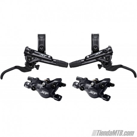 Shimano XT M8100 2 piston disc brakes