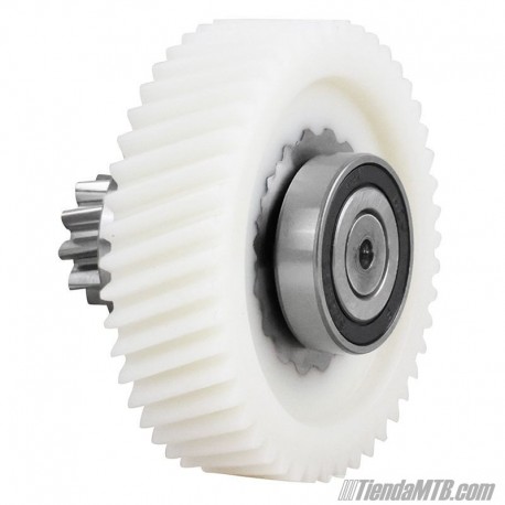 Engranaje de plástico blanco motor Bafang M400