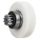 Engranaje de plástico blanco motor Bafang M400