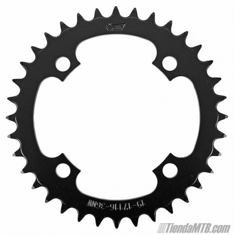 Plato de acero para ebike con motor Brose, Yamaha, Shimano, Giant