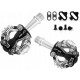 Pedales automáticos SPD XLC PD-S15 260gr