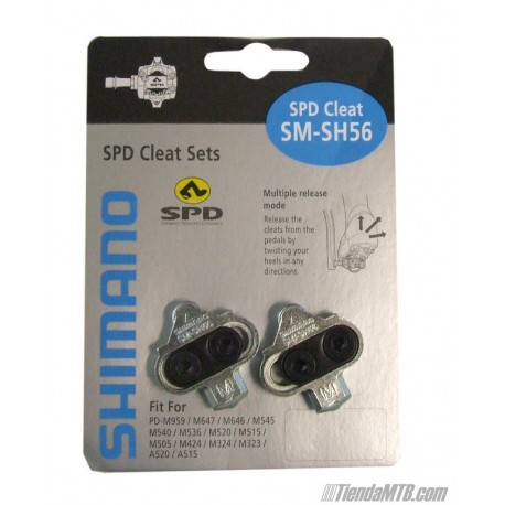 Calas fáciles para pedales Shimano SPD