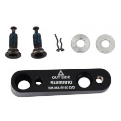 Flatmount rear adapter for 160mm discs