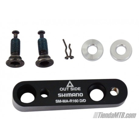 Flatmount rear adapter for 160mm discs