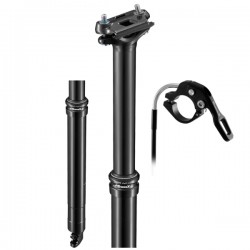 Tija telescópica Tranz-X con mando remoto 150mm