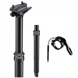 Tija telescópica 110mm Tranz-X con mando remoto (27.2 X 405)