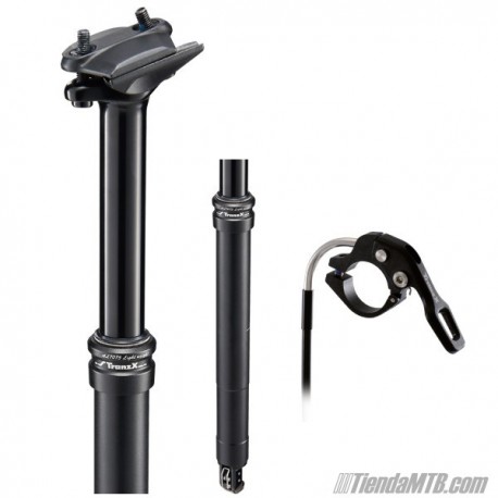 Tija telescópica 110mm Tranz-X con mando remoto (27.2 X 405)