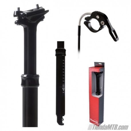 Tranz-X 125mm adjustable seatpost with remote control
