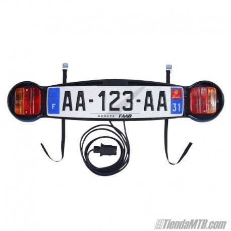Mottez license plate holder 7 pin Mottez license plate holder 7 pin