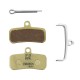 Shimano 4 pistones XT BR-M8120, XT BR-M8020, Saint M810, Saint M820, Zee M640 pastillas freno de disco