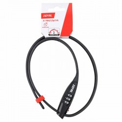 Candado de combinacion Zefal K-TRAZ ZIP3 XL 70cm