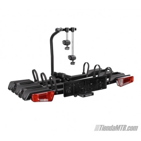 Portabicicletas de bola Menabo Orbit 2-3 ebikes abatible y plegable