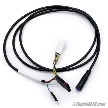 Cable 4+1 pins y Connect C para motores Brose y pantalla tipo HIGO
