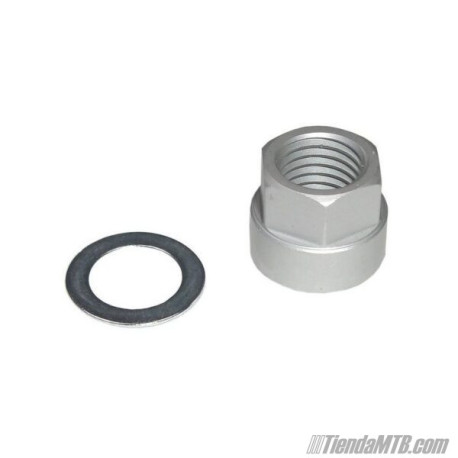 Suntour nut for the air support tube